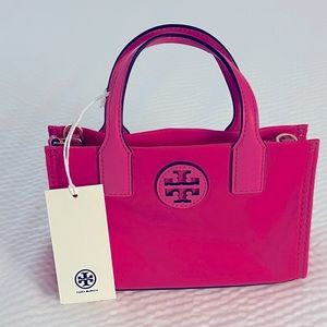 Tory Burch ella nylon mini tote crossbody